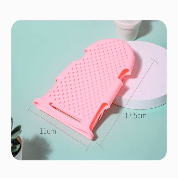 Duschhandskar Badborste ROSA pink