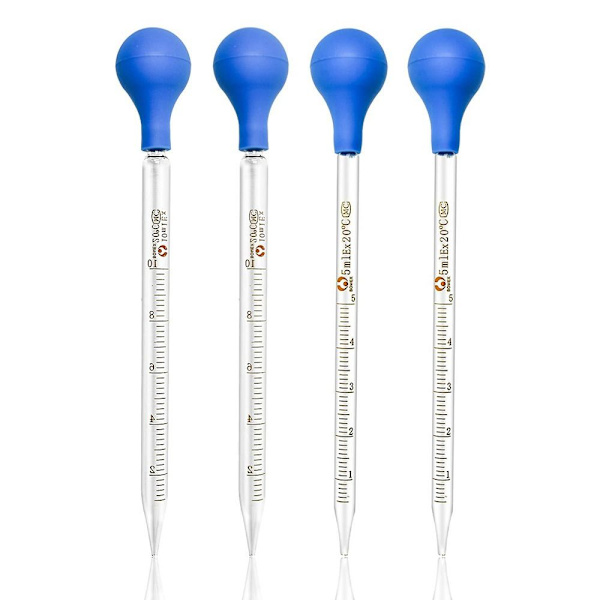 Glas Dropper Graduated Transfer Pipette Medicin Dropper