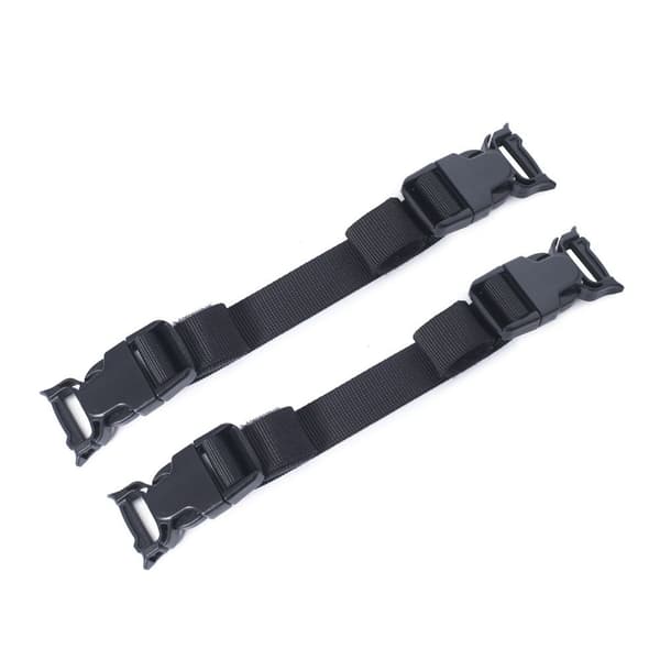 2 Stk Tactical MOLLE Stroppe Kompressionsstropper SORT Black