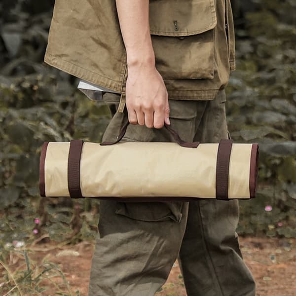 Oppbevaringspose Campingbag KHAKI khaki