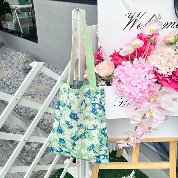 Blommor Axelväskor Handväskor KAFFE coffee