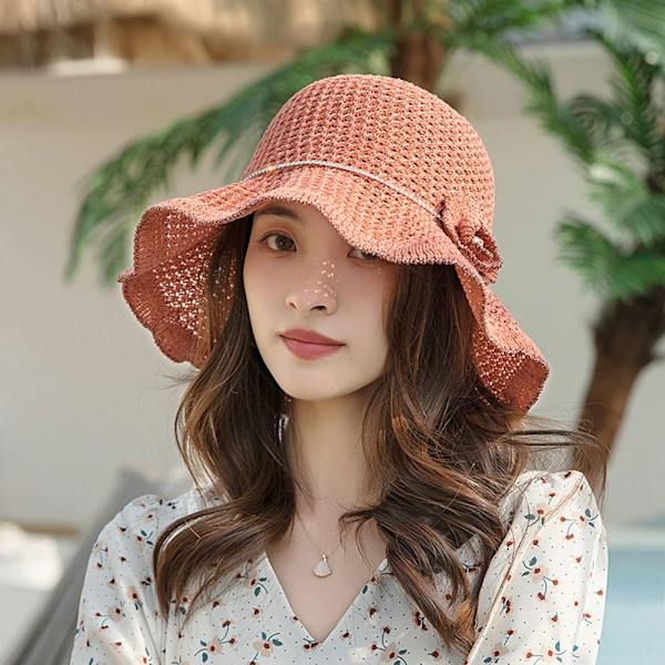 Panamahatt Fiskerhatt BEIGE Beige
