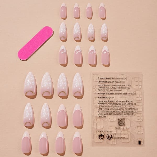 False Nails Long Almond 6 6 6