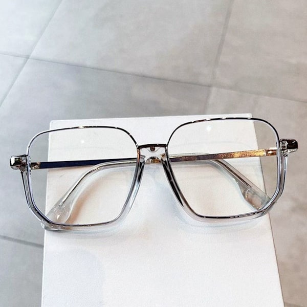 Anti-Blue Light Glasses Ylisuuret silmälasit GRAY GREY Grey