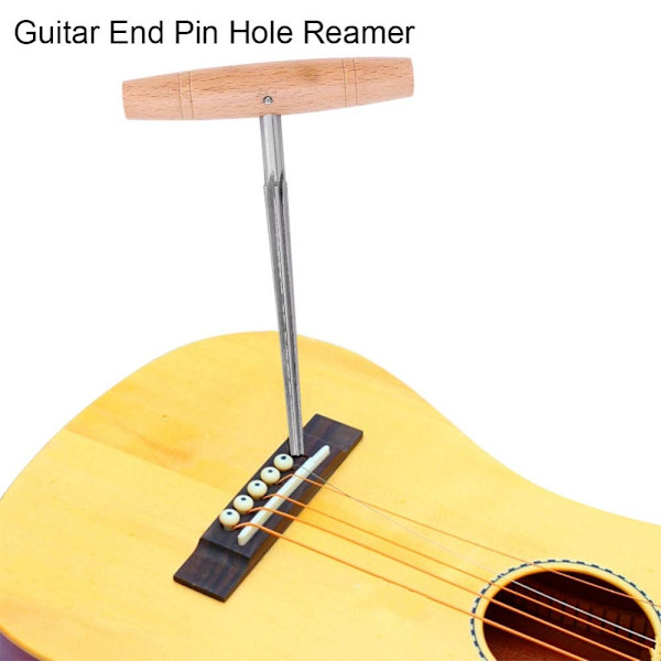 Guitar Tapered Reamer Guitar End Pin Hole Reamer Bridge Pin Hole