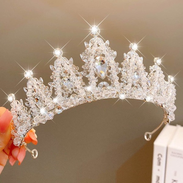 Princess Crown Tiaras pannebånd STIL 9 STIL 9 Style 9