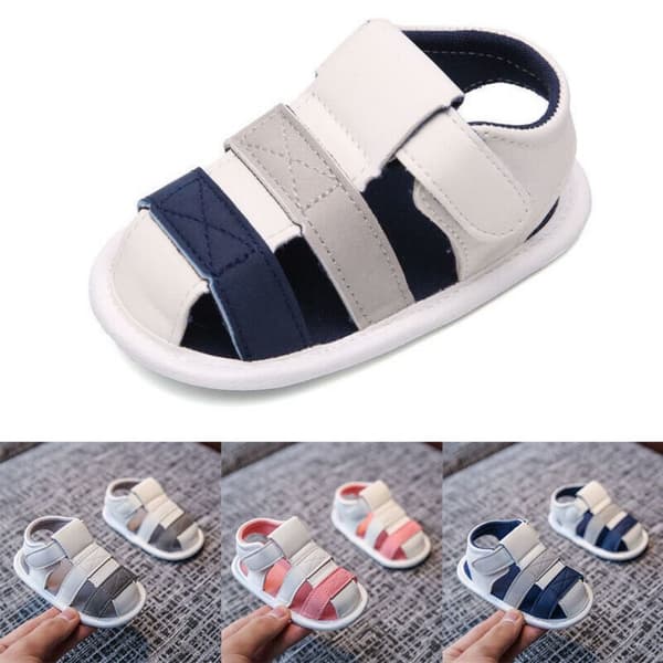 Babysko børnesandaler GRÅ M grey M