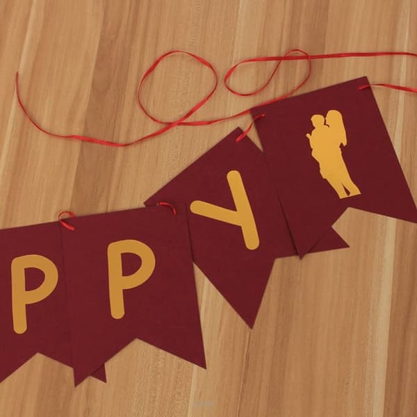 Letter pull -bannerit riippuvat bannerit A A A
