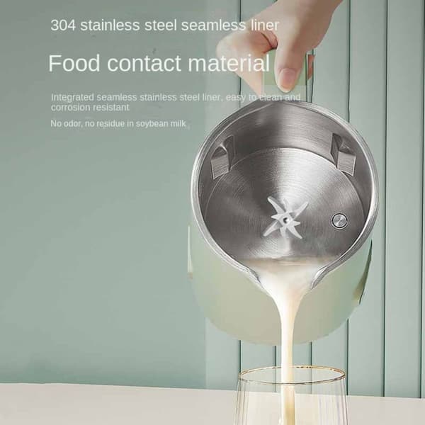 Elektrisk Soyamelkmaskin Matblender HVIT EU EU white EU-EU