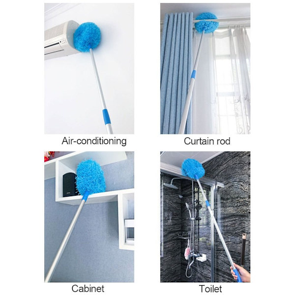 Ventilatorrenser Loftsduster BLÅ blue