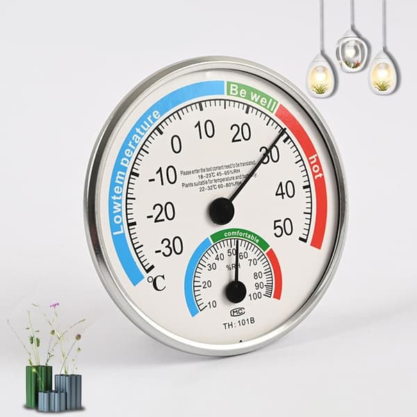 Termometer Hygrometer Temperatur Luftfuktighet