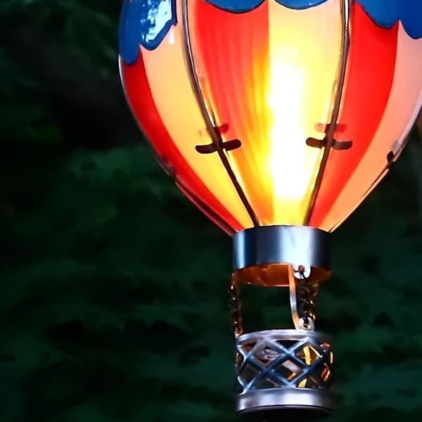 Kuumailmapallolyhty Aurinkokennolyhty Kuumailmapallokoriste