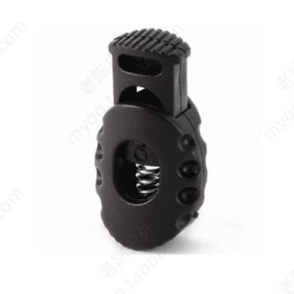 10 st Plaststopparsnörelås Bean Toggle Clip
