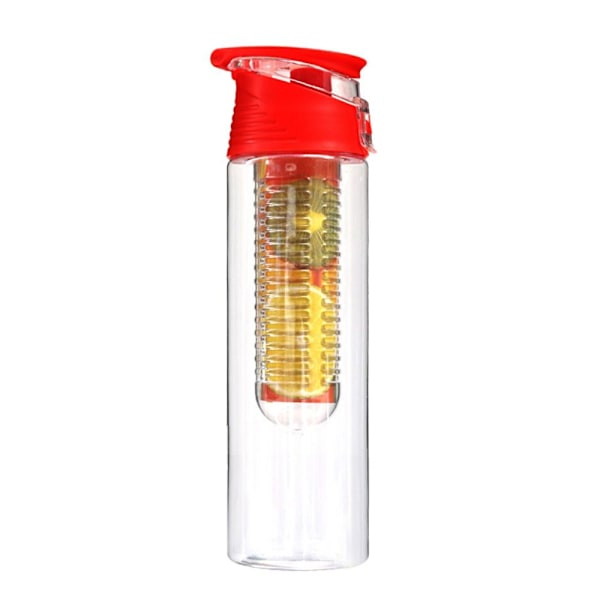 Vesipullo Fruit Infuser Pullot PUNAINEN red