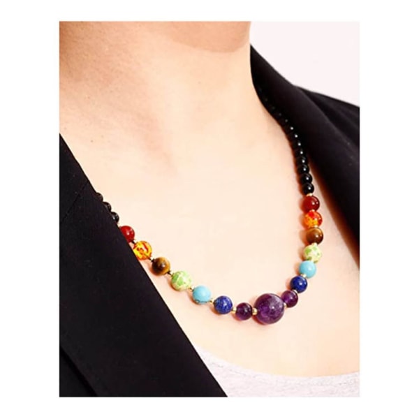 7 Chakra Halsband Yoga Halsband Healing Necklace