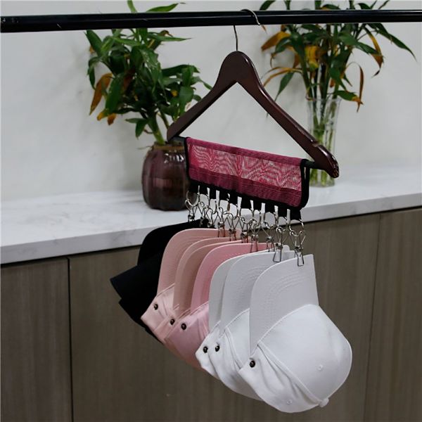Hattutelineet Organizer MUSTA black