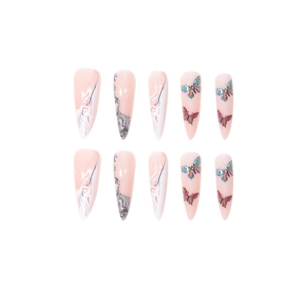 Tekokynnet Fake Nails -kynsikärjet CJCY-123