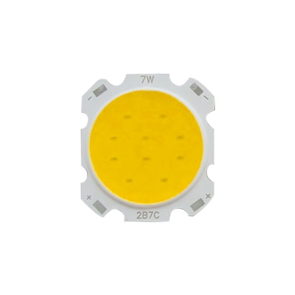 LED-kildebrikke lysemitterende diode HVIT 7W 7W white 7W-7W