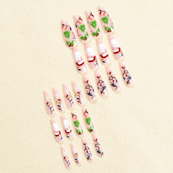 Jul Franska Fake Nails Ballerina False Nail SN123 SN123 SN123