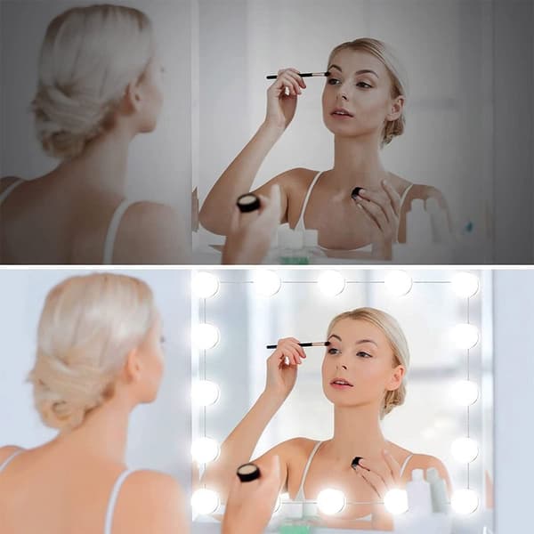 Makeup Lights Vanity Lights 6 BULBS 6 BULBS 6 Bulbs