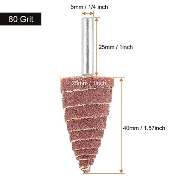 20stk Slipehode Sandpapir Gaze Sharp 20pcs