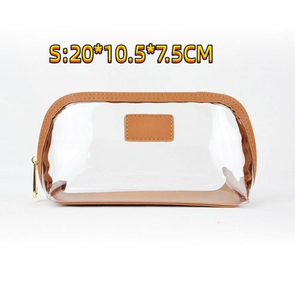 Makeup Bag Jelly Bag BROWN L Brown L