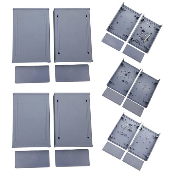 Elektronisk projektboks Vandtæt dæksel Projekt 40X80X120MM 40x80x120mm