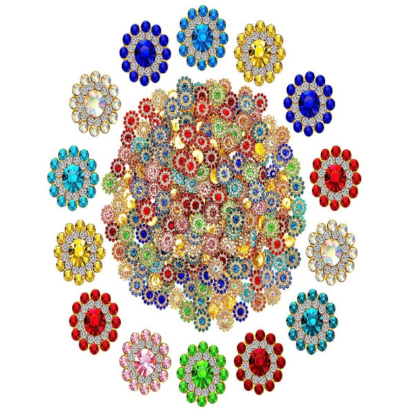 300ST 14MM Blomknappar Syarbete Blomsterdekorationer