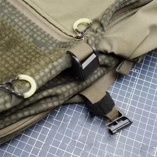 Tactical Molle Strip Adapter Vest SORT Black