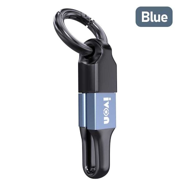 USB Datakabel Hurtigladekabel BLÅ FOR TYPE-C FOR TYPE-C Blue For Type-C-For Type-C