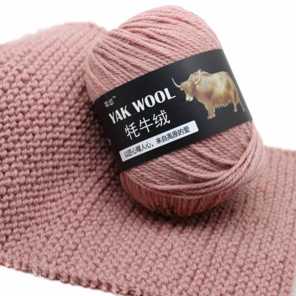 Ull Yak-garn Handstickningsgarn 04 04 04