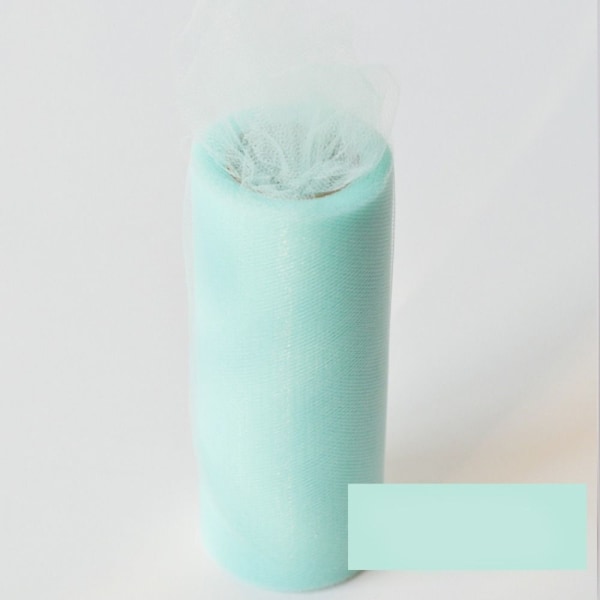 Organza Roll Tulle LAKE BLUE lake blue