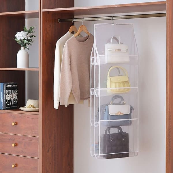 Garderobe Oppbevaringspose Skap Organizer GRÅ S grey S