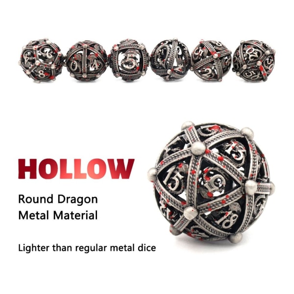 7 kpl / set DND Dice Polyhedral Dice 04 04 04