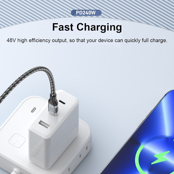 USB-C-C-tyypin kaapeli USB 4.0 Gen 3 0,5M 0.5m