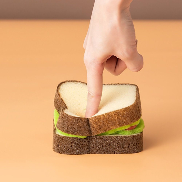 Smörgås Typ Disktrasa Köksstädhandduk 3ST BRÖD 3ST 3pcs Bread