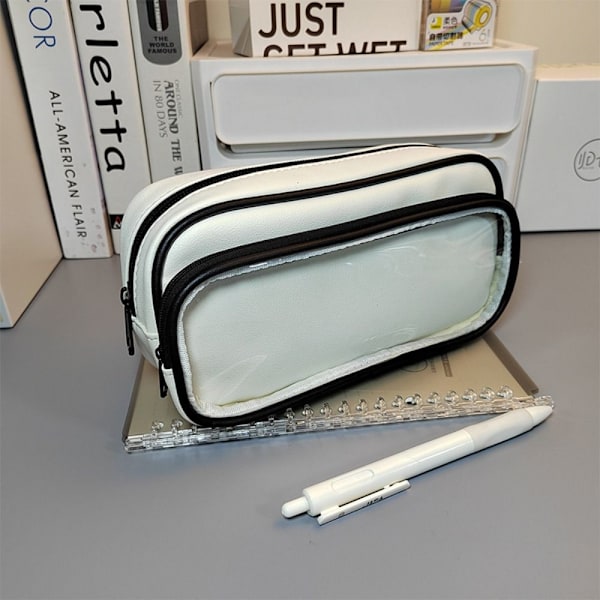 Pennväska Case VIT White