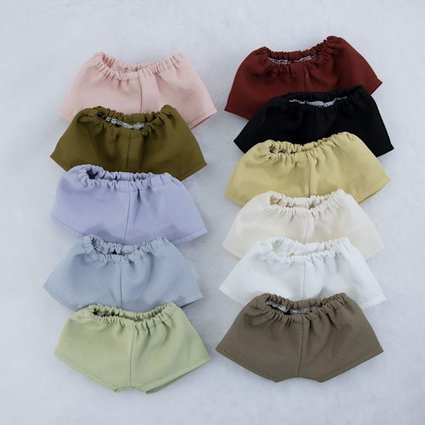 20cm Cotton Doll Doll Shortsit MUSTA black