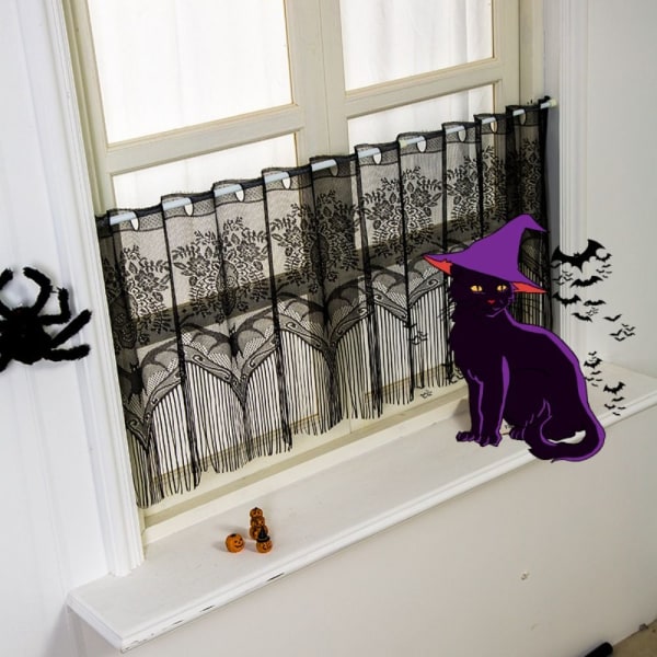 2 st Halloween Spider Web lampskärmar