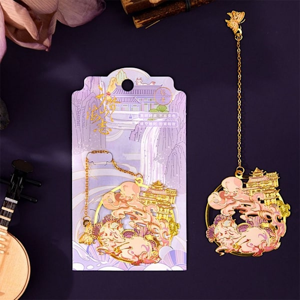 Metal Bookmark Animal Bookmark STIL 1 STIL 1 Style 1