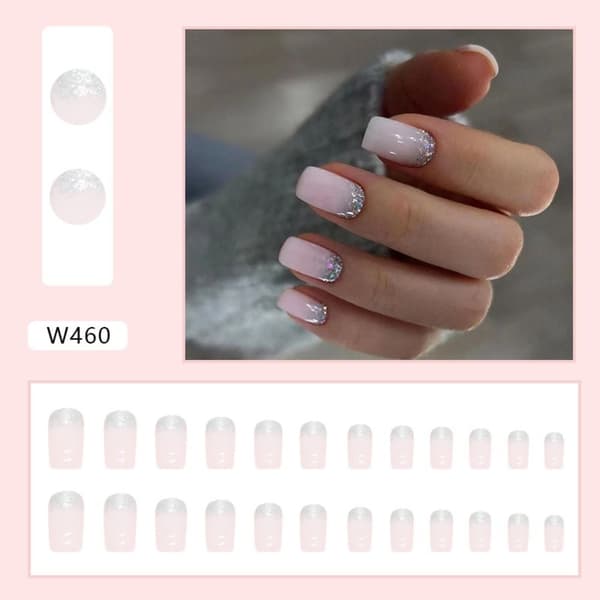 24st False Nails Long Square Z633 Z633 Z633