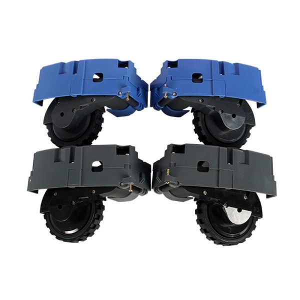 Fejemaskine Walking Wheels Støvsugerhjul SORT VENSTRE SORT Black Left