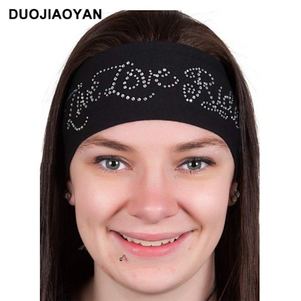 Krystal bred pandebånd Yoga pandebånd 2 2 2