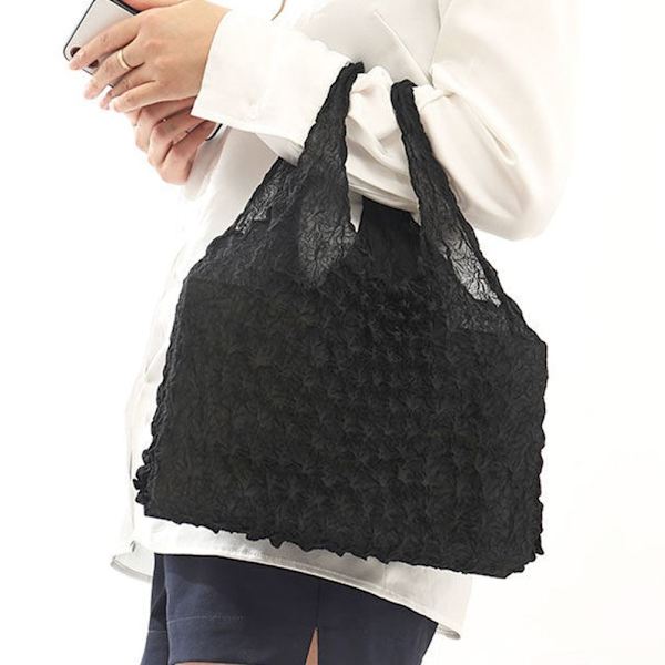 Stretchväskor Shoppingväska SVART black