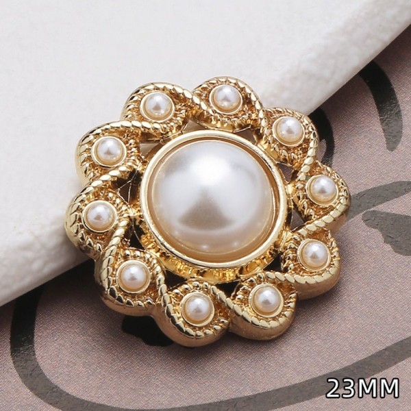 Metall Rhinestone Buttons Skjorte Buttons 23MMC C 23MMC