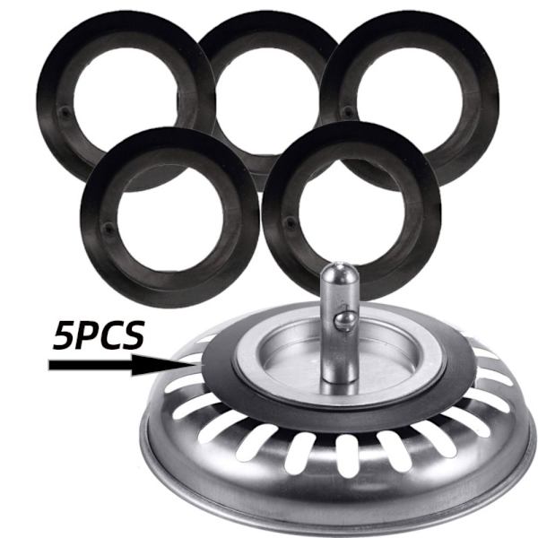 5 st Silplugg Bricka Korg Silplugg Packning B B B
