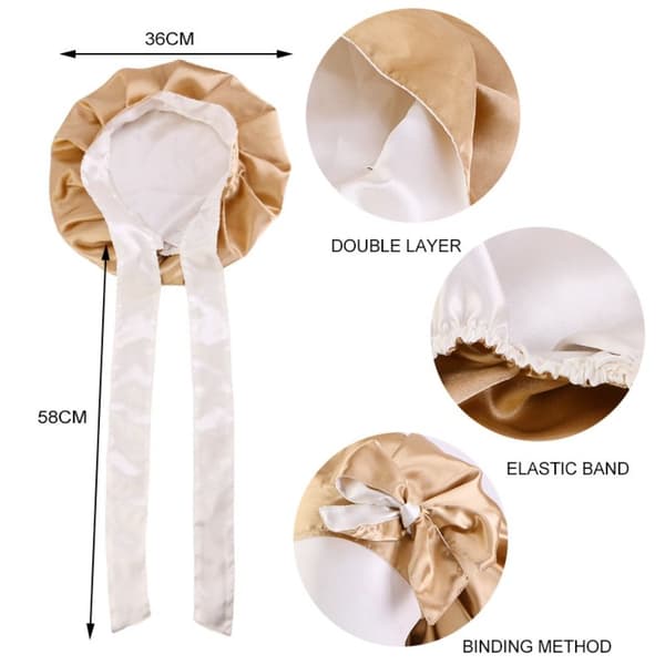 Satin Bonnet naisten hatut 6 6 6