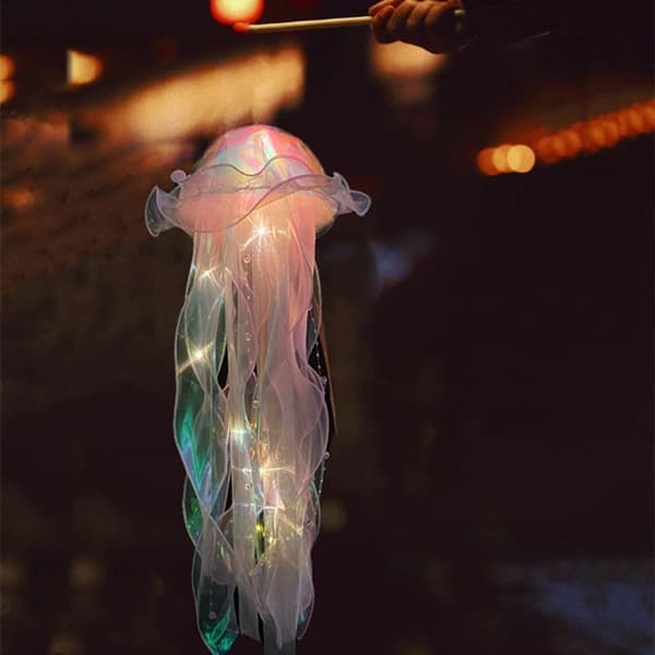 Manetlampe Nattlampe BLÅ Blue