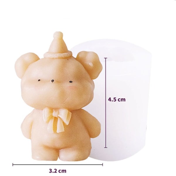 Söt form 3D form 4 4 4