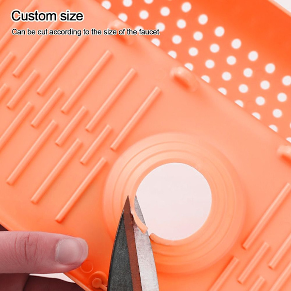 Kran Matte Vask Splash Guard HVIT white